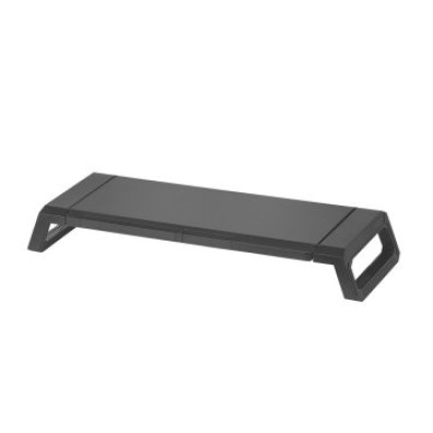 STAND DE SOBREMESA MARS GAMING MGS-PRO BLACK 3 POSICIONES CON CAJON Y SOPORTE PARA PANTALLAS 1