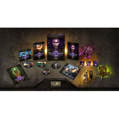 Starcraft 2 Heart of the Swarm Edición Coleccionista PC