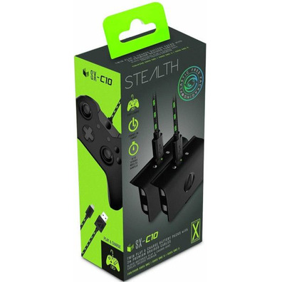 Stealth Play and Charge Kit Dual Xbox One/Xbox Series X