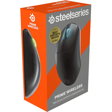 Ratón Steelseries Prime Wireless Óptico 18000 DPI