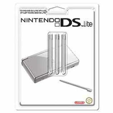 Set 3 Punteros Stylus DS Lite Plata