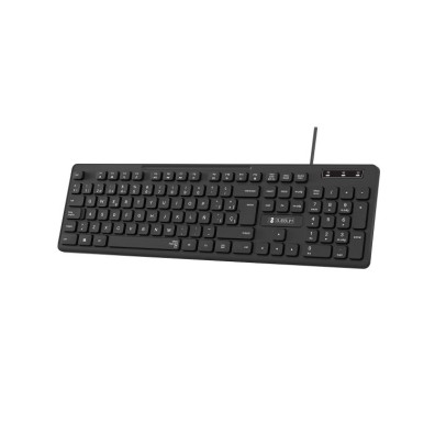 TECLADO BUSINESS SLIM SILENCIOSO WIRED NEGRO SUBBLIM