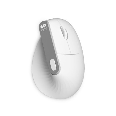 Ratón Óptico Blanco Dual Nature Vertical Ergo con Doble Batería de Subblim