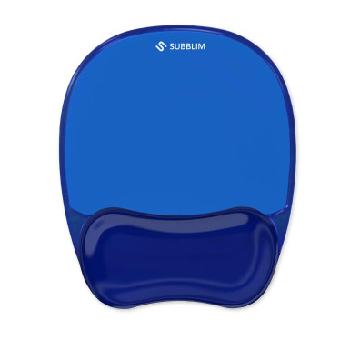 ALFOMBRILLA ERGO CRYSTAL FLEX AZUL OSCURO PARA RATÓN - SUBBLIM