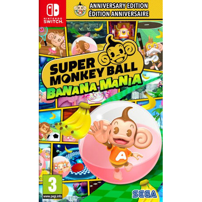 Super Monkey Ball Banana Mania Launch Edition Switch