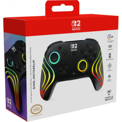 TURTLE BEACH AFTERGLOW WAVE WIRELESS RGB GAMING CONTROLLER BLACK (NEGRO) (SWITCH/OLED/LITE)