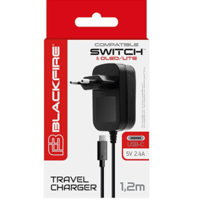 BLACKFIRE TRAVEL AC ADAPTER ( SWITCH / OLED / LITE )