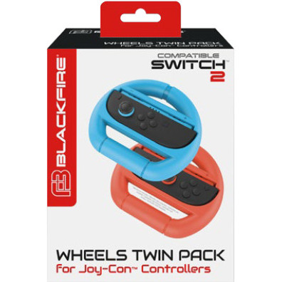 BLACKFIRE WHEELS TWIN PACK FOR JOY-CON CONTROLLERS