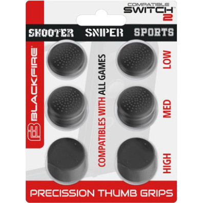 BLACKFIRE PRECISSION THUMB GRIPS KIT 6 IN 1