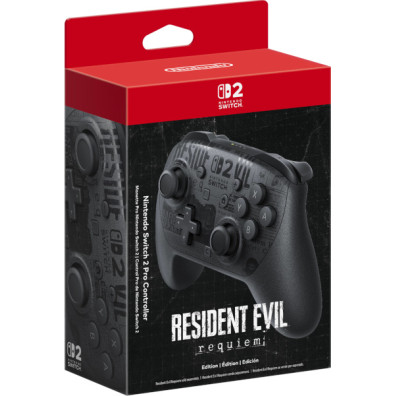 NINTENDO SWITCH 2 PRO CONTROLLER RESIDENT EVIL REQUIEM ED.