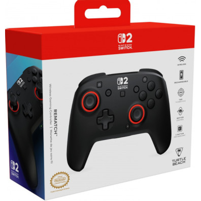 TURTLE BEACH REMATCH WIRELESS GAMING CONTROLLER BLACK (NEGRO) (SWITCH/OLED/LITE)