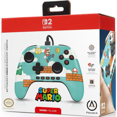 POWER A ADVANTAGE WIRED CONTROLLER SUPER MARIO TIME