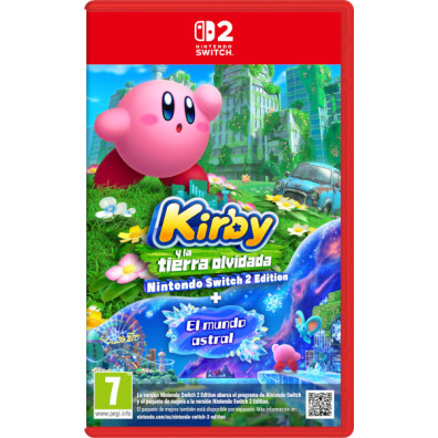 KIRBY Y LA TIERRA OLVIDADA NINTENDO SWITCH 2 EDITION + EL MUNDO ASTRAL