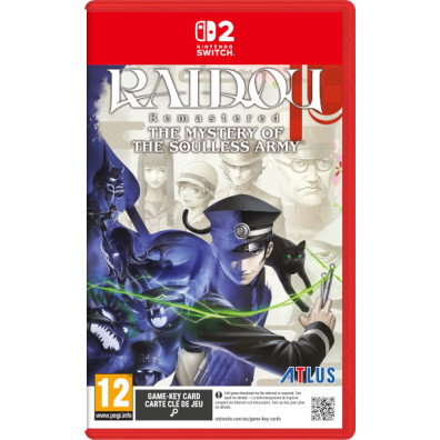 RAIDOU REMASTERED: THE MYSTERY OF THE SOULLESS ARMY (GAME-KEY CARD)