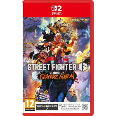 STREET FIGHTER 6: YEAR 1-2 FIGHTERS EDITION (GAME-KEY CARD)
