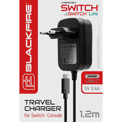 BLACKFIRE TRAVEL CHARGER FUENTE DE ALIMENTACION (2 METROS) (OLED)