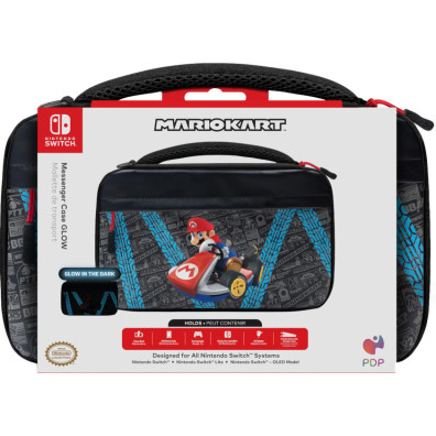 PDP MESSENGER CASE MARIO KART (GLOW IN THE DARK) ( SWITCH 2 )