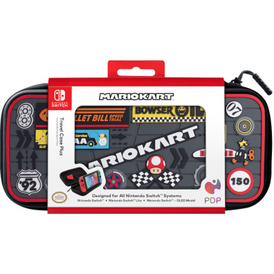 PDP DELUXE TRAVEL CASE MARIO KART AVERTS (SWITCH/LITE/OLED)