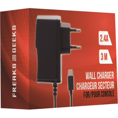 FREAKS AND GEEKS WALL CHARGER 3 METROS (OLED/LITE)