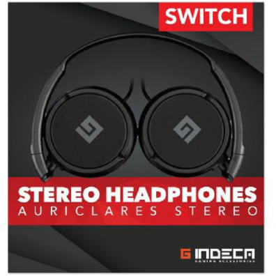 INDECA AURICULARES STEREO HEADPHONES PLEGABLES