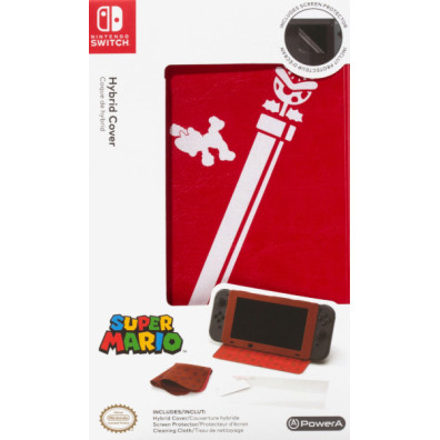 POWER A HYBRID COVER SUPER MARIO (INCLUYE SCREEN PROTECTOR)