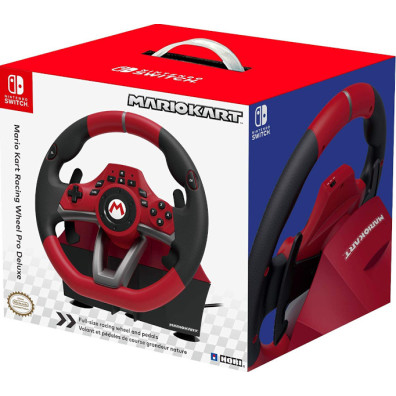 HORI MARIO KART RACING WHEEL PRO DELUXE (OFICIAL) ( SWITCH 2 / SWITCH / OLED / PC )