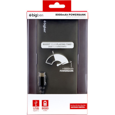 BIGBEN BATERIA DE RECARGA DE ALTA CAPACIDAD PARA SWITCH (8000MAh)
