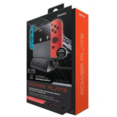 BIONIK POWER PLATE SISTEMA DE CARGA PORTATIL PARA CONSOLA Y JOY-CONS