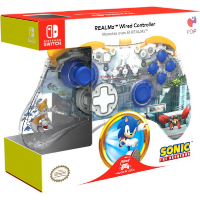 PDP REALMZ WIRED CONTROLLER SONIC THE HEDGEHOG (TAILS) (SWITCH 2)