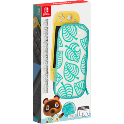 SET ACCESORIOS (FUNDA + PROTECTOR LCD) EDICIÓN ANIMAL CROSSING:NEW HORIZONS (LITE)
