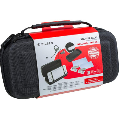 BIGBEN STARTER PACK (LITE) (BOLSA + CRISTAL TEMPLADO + AURICULARES)