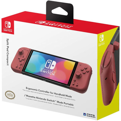 HORI SPLIT PAD COMPACT (ROJO MELOCOTON)