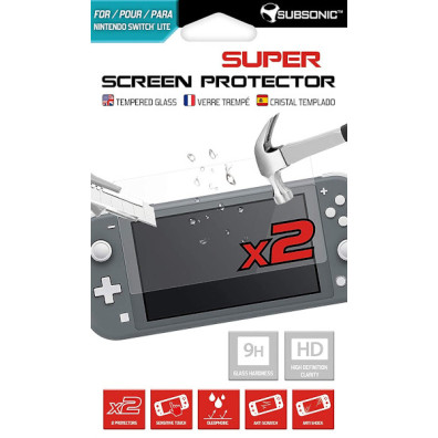 SUBSONIC SUPER SCREEN PROTECTOR x 2 (SWITCH LITE)