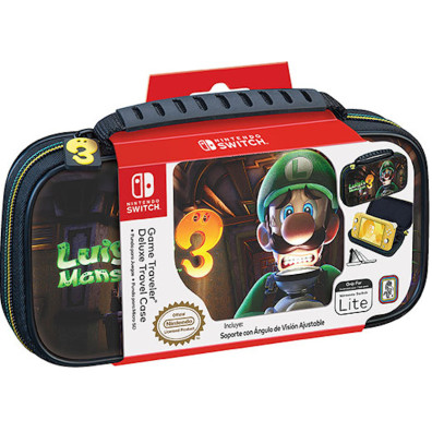 GAME TRAVELER DELUXE CASE LUIGI`S MANSION 3 (LITE) NLS148L
