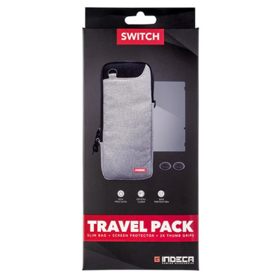 INDECA TRAVEL PACK (SLIM BAG + SCREEN PROTECTOR + 2X THUMB GRIP)
