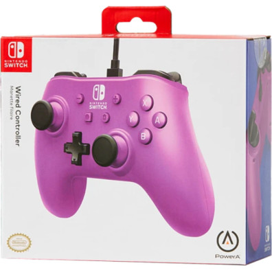 POWER A WIRED CONTROLLER GRAPE PURPLE (MORADO UVA)