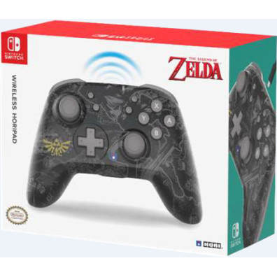 HORIPAD WIRELESS EDICION THE LEGEND OF ZELDA (NEGRO) NSW-479U (SWITCH/OLED)