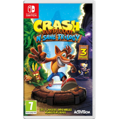 CRASH BANDICOOT N. SANE TRILOGY (INCLUYE 2 NIVELES ADICIONALES)