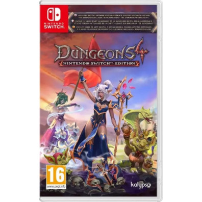 DUNGEONS 4 NINTENDO SWITCH EDITION (INCLUYE LIBRO ARTE DIGITAL Y BANDA SONORA)