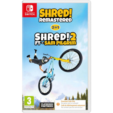 SHRED! REMASTERED - 2 IN 1 - SHRED! 2 FT SAM PILGRIM (CIAB)