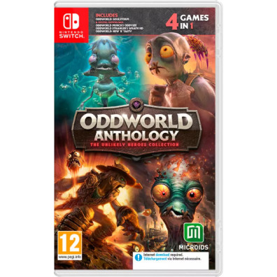 ODDWORLD ANTHOLOGY-THE UNLIKELY HEROES COLLECTION (4 GAMES IN 1)