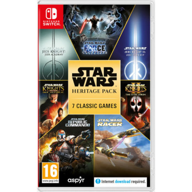 STAR WARS HERITAGE PACK (7 JUEGOS CLASICOS)