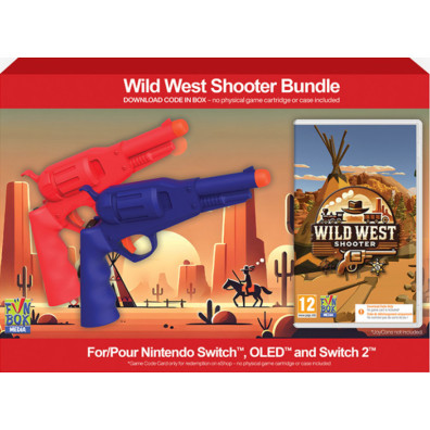 WILD WEST SHOOTER BUNDLE (INCLUDES 2 REVOLVER PERIPHERALS)