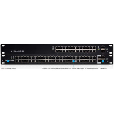 Switch 24 Puertos Ubniquiti Edgemax Switch 24-250W