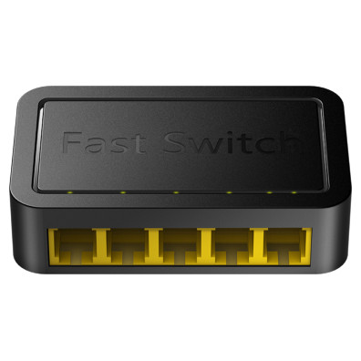 SWITCH 5 PUERTOS 10/100 CUDY FS105D