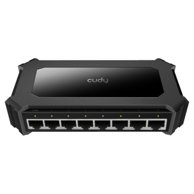 Switch y transceptor CUDY 8 PUERTOS 10/100/1000 CUDY GS108D