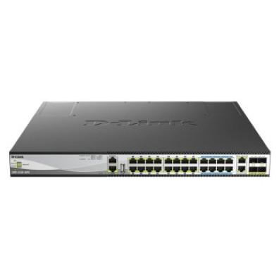 Switch Gestionable D-Link DMS-3130-30TS 24 puertos 100/1000/2.5GBASE-T - 2 puertos 100/1000/2.5G/5G/10GBASE-T
