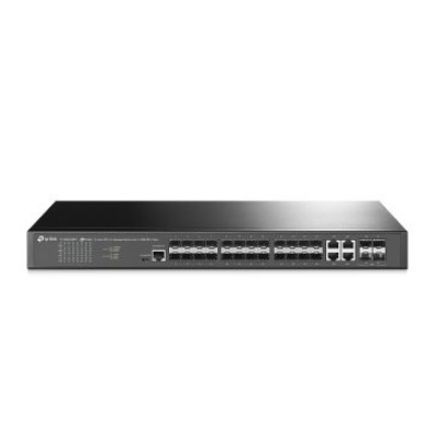 Switch Gestionable TP-Link JetStream SG3428XF | 24 Puertos Gigabit SFP L2+ y 4 Ranuras SFP+ de 10 GE