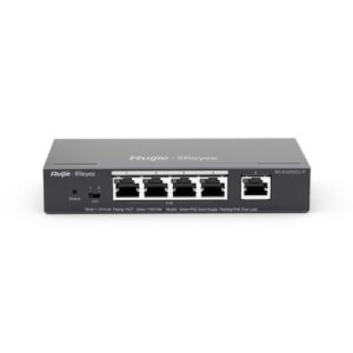 Switch Gestionable Ruijie RG-ES205GC-P L2 5xRJ45 Gb 4xPOE 54W En la Nube