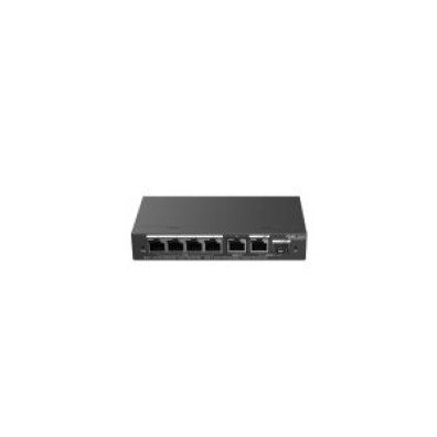 SWITCH GESTIONABLE RUIJIE L2 RG-ES206GS-P 7P 6xRJ45 Gb 1xSFP GE 4xPOE 54W GESTION EN LA NUBE